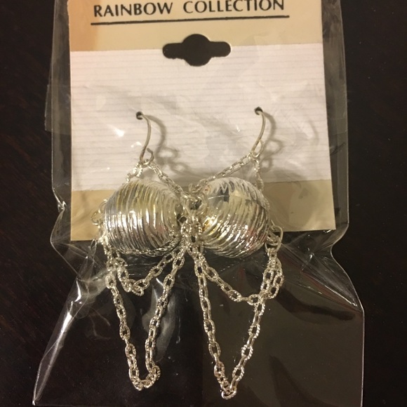 🍒2/$10 SPECIAL Silver dangle globe earrings - Picture 3 of 3